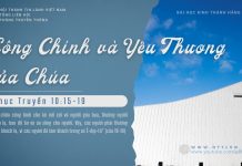 Công Chính và Yêu Thương của Chúa – 1/1/2026