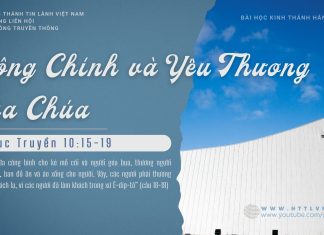 Công Chính và Yêu Thương của Chúa – 1/1/2026