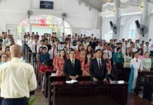 Vĩnh Long: Bồi linh, Huấn luyện và Thông công ban Trung, Tráng niên 07 Hội Thánh