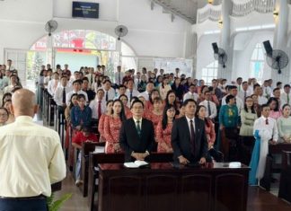 Vĩnh Long: Bồi linh, Huấn luyện và Thông công ban Trung, Tráng niên 07 Hội Thánh