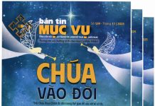 BẢN TIN MỤC VỤ SỐ 109: CHÚA VÀO ĐỜI