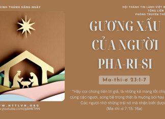 Gương Xấu Của Người Pha-ri-si – 11/12/2025