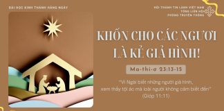 Khốn Cho Các Ngươi Là Kẻ Giả Hình! – 13/12/2025