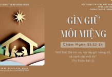 Gìn Giữ Môi Miệng – 14/12/2025
