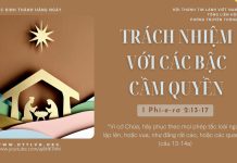 Trách Nhiệm Với Các Bậc Cầm Quyền – 18/12/2025