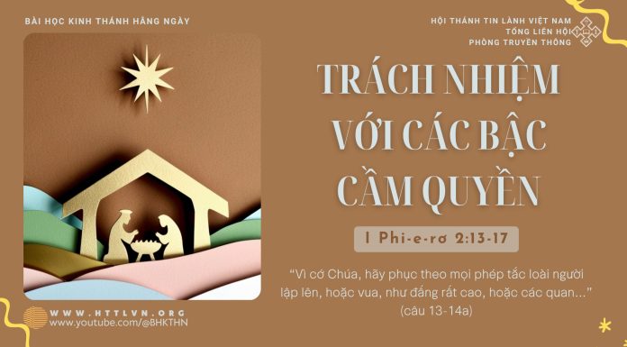 Trách Nhiệm Với Các Bậc Cầm Quyền – 18/12/2025