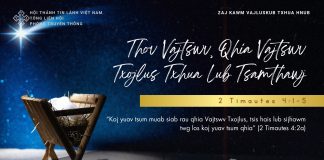 Thov Vajtswv, Qhia Vajtswv Txojlus Txhua Lub Tsamthawj – 2/12/2025