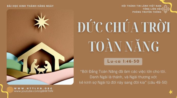 Đức Chúa Trời Toàn Năng – 22/12/2025