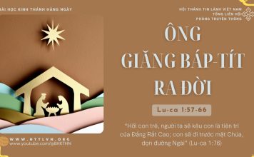 Ông Giăng Báp-tít Ra Đời – 23/12/2025