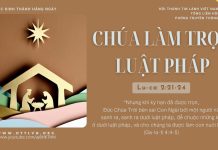 Chúa Làm Trọn Luật Pháp – 25/12/2025