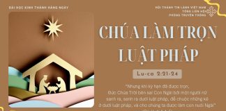 Chúa Làm Trọn Luật Pháp – 25/12/2025