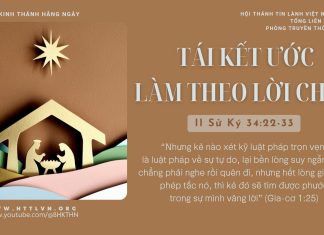 Tái Kết Ước Làm Theo Lời Chúa – 26/12/2025