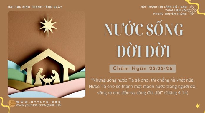 Nước Sống Đời Đời – 28/12/2025