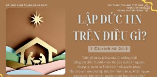 Lập Đức Tin Trên Điều Gì? – 29/12/2025