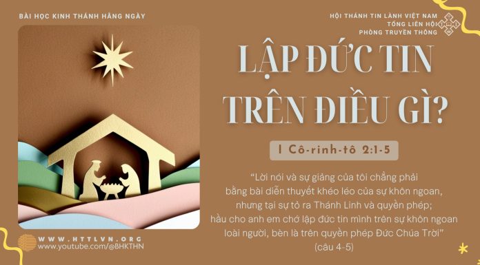 Lập Đức Tin Trên Điều Gì? – 29/12/2025