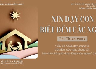 Xin Dạy Con Biết Đếm Các Ngày – 31/12/2025