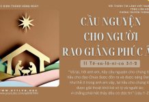 Cầu Nguyện Cho Người Rao Giảng Phúc Âm – 5/12/2025