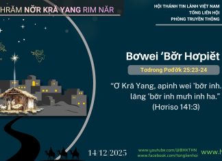 Bơwei ‘Bơ̆r Hơpiĕt – 14/12/2025