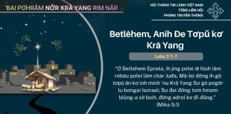 Betlêhem, Anih Đe Tơpŭ kơ Kră Yang – 24/12/2025