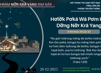 Hơlơ̆k Pơkă Wă Pơm Kiơ̆ Dơ̆ng Nơ̆r Kră Yang – 26/12/2025