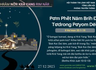 Pơm Phĕt Năm Brih Đei Tơdrong Pơyom Dêh – 27/12/2025