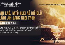 Wah lač, Mtô Klei Aê Diê Blŭ Hlăm Jih Jang Klei Truh – 2/12/2025