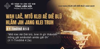 Wah lač, Mtô Klei Aê Diê Blŭ Hlăm Jih Jang Klei Truh – 2/12/2025