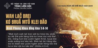 Wah Lač Brei Kơ Bruă Mtô Klei Đăo – 4/12/2025