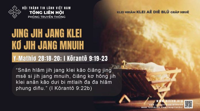 Jing Jih Jang Klei Kơ Jih Jang Mnuih – 6/12/2025