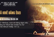 Kiă Kriê Ƀăng Êgei – 14/12/2025