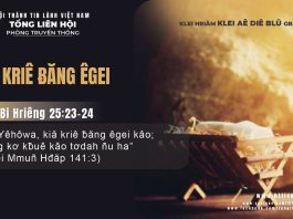 Kiă Kriê Ƀăng Êgei – 14/12/2025