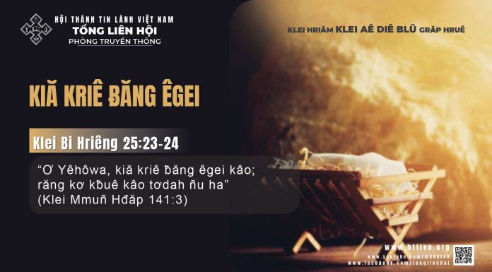 Kiă Kriê Ƀăng Êgei – 14/12/2025