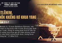 Betlêhem, Anôk Kkiêng Kơ Khua Yang – 24/12/2025