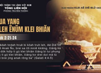 Khua Yang Bi Leh Ênŭm Klei Bhiăn – 25/12/2025