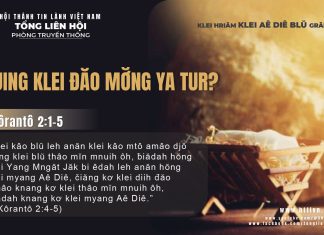 Mjing Klei Đăo Mơ̆ng Ya Tur? – 29/12/2025