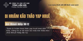 Bi Hriăm Kâo Thâo Yap Hruê – 31/12/2025