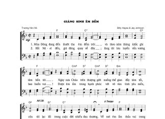 Bài hát: GIÁNG SINH ÊM ĐỀM