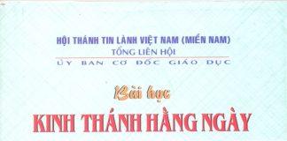 UB.CĐGD: GIỚI THIỆU KINH THÁNH HẰNG NGÀY QUÝ 1/2026