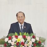 Mục sư Phan Vĩnh Cự PHT I rao giảng lời Chúa