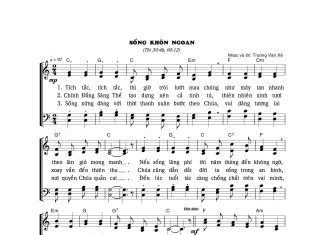 Bài hát: SỐNG KHÔN NGOAN