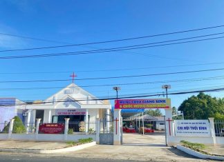 Cà Mau: Lễ Cảm tạ Chúa – Hoàn thành Trùng tu Nhà thờ Tin Lành Thới Bình
