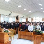 quang cảnh bên trong buổi lễ