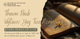 Thaum Paub Vajtswv Yog Tus Ncajncees – 1/2/2026