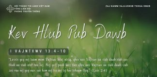 Kev Hlub Pub Dawb – 11/1/2026