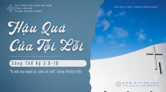 Hậu Quả Của Tội Lỗi – 13/1/2026