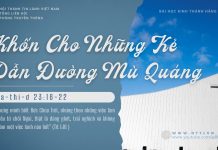 Khốn Cho Những Kẻ Dẫn Đường Mù Quáng – 15/1/2026