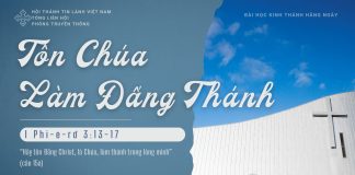 Tôn Chúa Làm Đấng Thánh – 24/1/2026