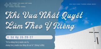 Khi Vua Nhất Quyết Làm Theo Ý Riêng – 26/1/2026