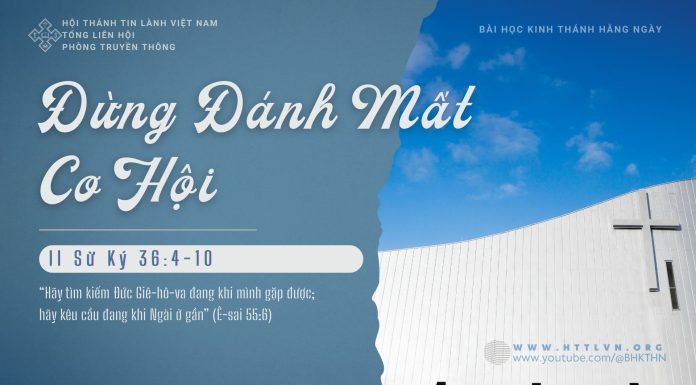 Đừng Đánh Mất Cơ Hội – 28/1/2026