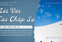 Nói Với Các Chấp Sự – 30/1/2026